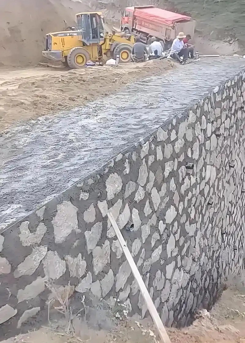 保定清苑县边坡加固